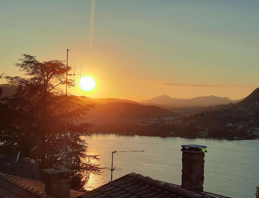 Luxury Room La Terrazza Sul Lago Di Como Blevio Exterior photo